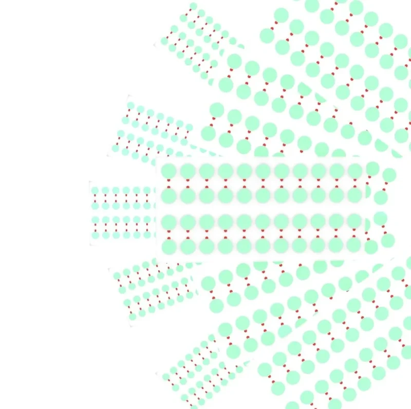 2UUL DA30 สติ๊กเกอร์ป้องกันกล้องโทรศัพท์ 1,000 ชิ้น/แพ็ค
