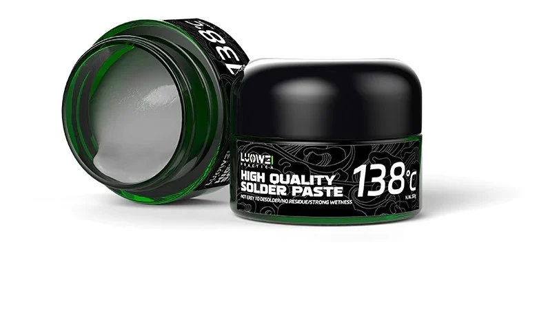 LUOWEI LW-SP1 ตะกั่วเหลว(ไร้สารตะกั่ว) ละลายที่อุณหภูมิ138/158/183องศา ขนาด50กรัม