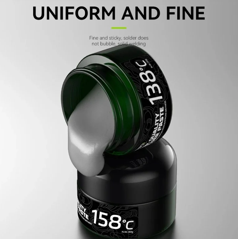 LUOWEI LW-SP1 ตะกั่วเหลว(ไร้สารตะกั่ว) ละลายที่อุณหภูมิ138/158/183องศา ขนาด50กรัม