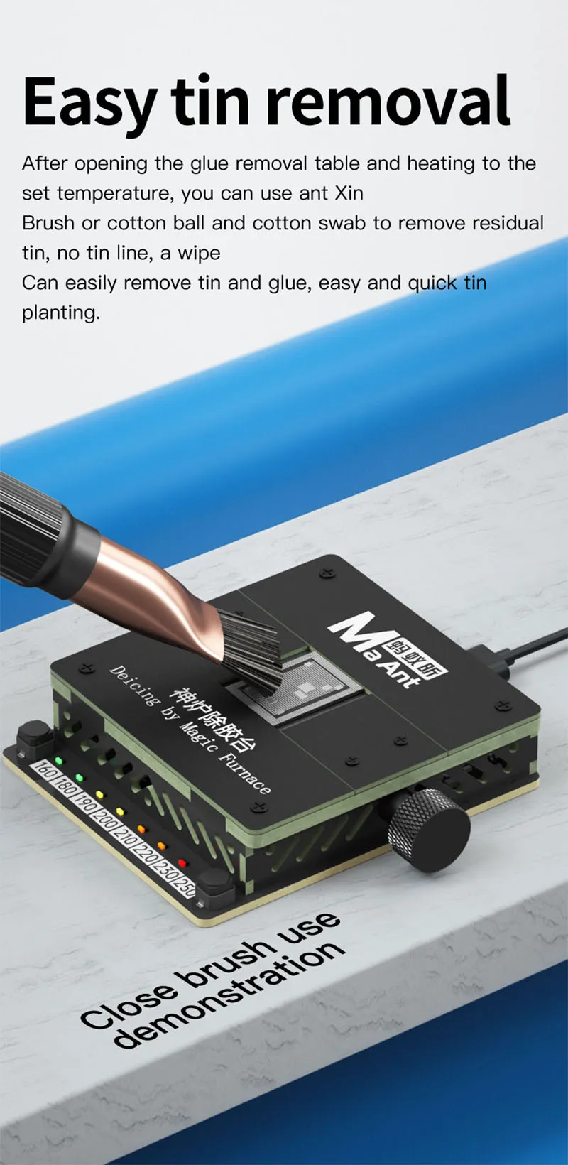 MAANT-SL2 แท่นวอมไอซีเพื่อลอกกาว