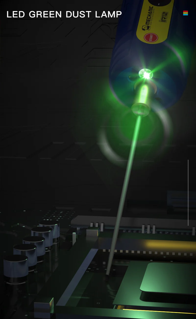 MECHANIC IR12 (1) MECHANIC IR12 เครื่องมือขจัดกาวไร้สาย