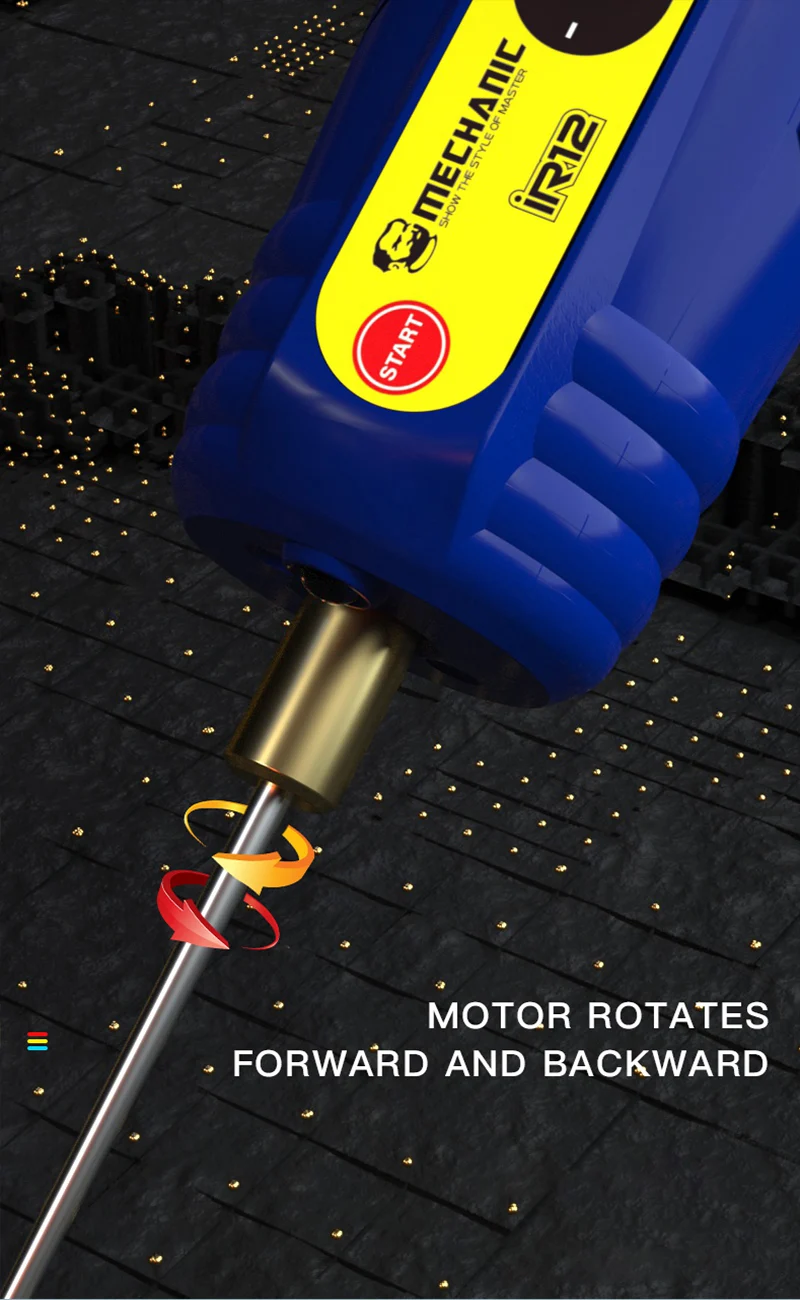 MECHANIC IR12 (5) MECHANIC IR12 เครื่องมือขจัดกาวไร้สาย