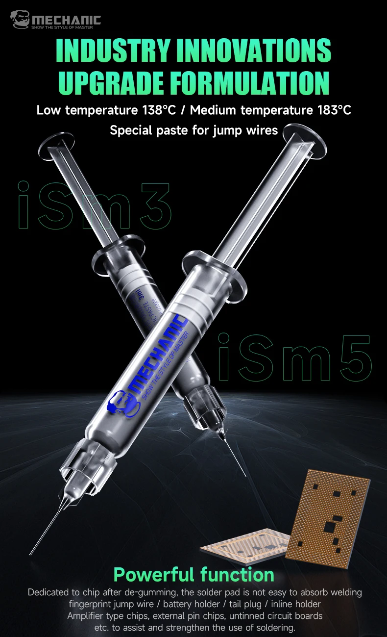 MECHANIC-ISM3 (12) น้ำยาบัดกรี MECHANIC ISM3