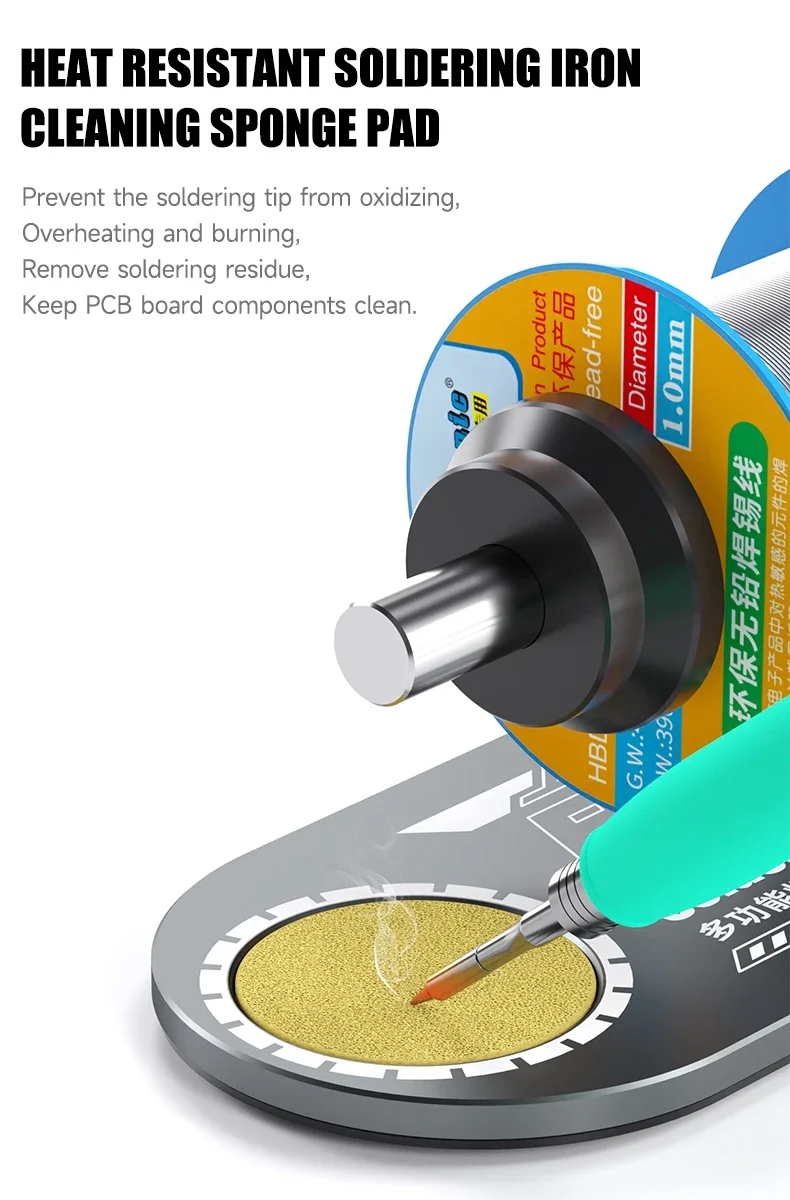 MECHANIC-RS5 (3) MECHANIC-RS5 แท่นวางหัวแร้ง/ม้วนตะกั่ว