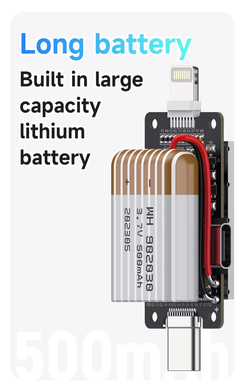 MECHANIC-T-824 (6) MECHANIC T-824 24P เครื่องทดสอบตูดชาร์จ Type-C to Lightning