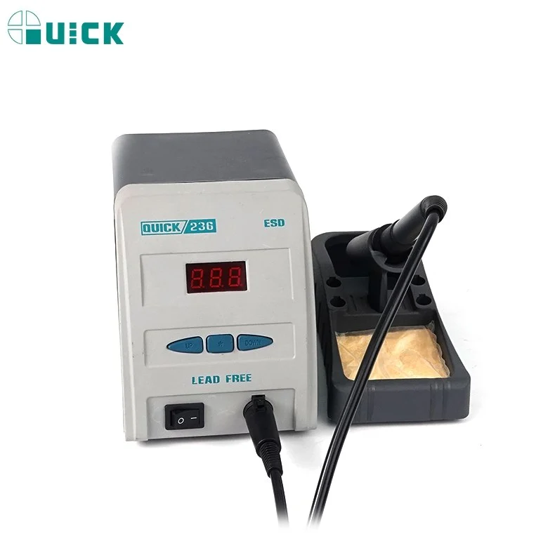 QUICK-236 หัวแร้งหรีดฟรี 90วัตต์