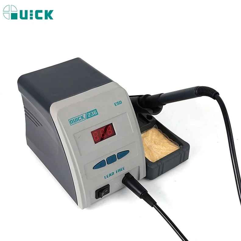 QUICK-236 หัวแร้งหรีดฟรี 90วัตต์