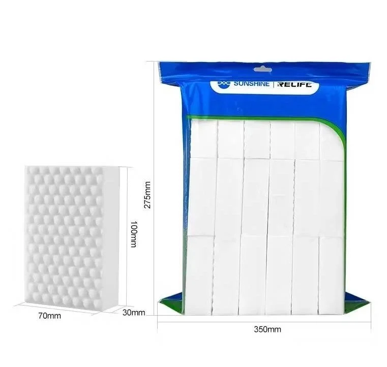 RELIFE-RL-080-PRO ชุดฟองน้ำทำความสะอาดนาโนความหนาแน่นสูง (18 ชิ้น)