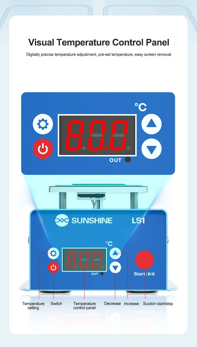 SUNSHINE LS1 เครื่องแยกหน้าจอ