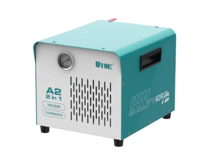 UYUE-A2 (4) UYUE A2 ปั๊มสุญญากาศ2in ปั๊มลมสำหรับโทรศัพท์มือถือเครื่องลามิเนตและลบับเบิล