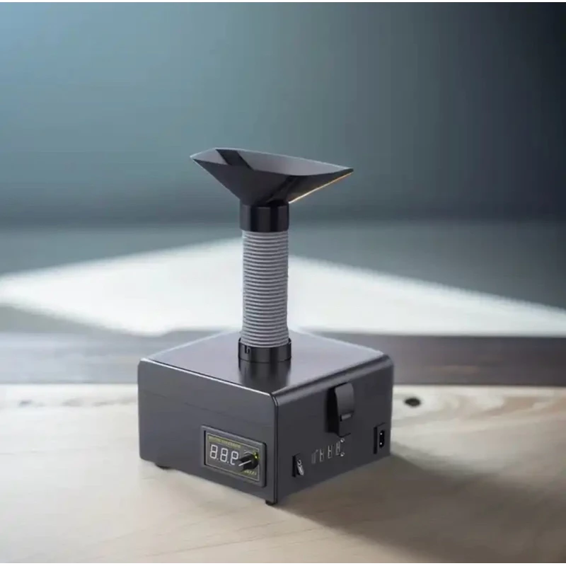 WYLIE WL-802S (4) WYLIE WL-802S เครื่องดูดควันแบบใหม่ เครื่องดูดควันแบบตั้งโต๊ะสำหรับเชื่อมซ่อมโทรศัพท์ดูดซับควัน