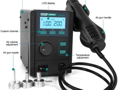 เครื่องเป่าลมร้อน QUICK 2008D+ (2) เครื่องเป่าลมร้อน QUICK 2008D+