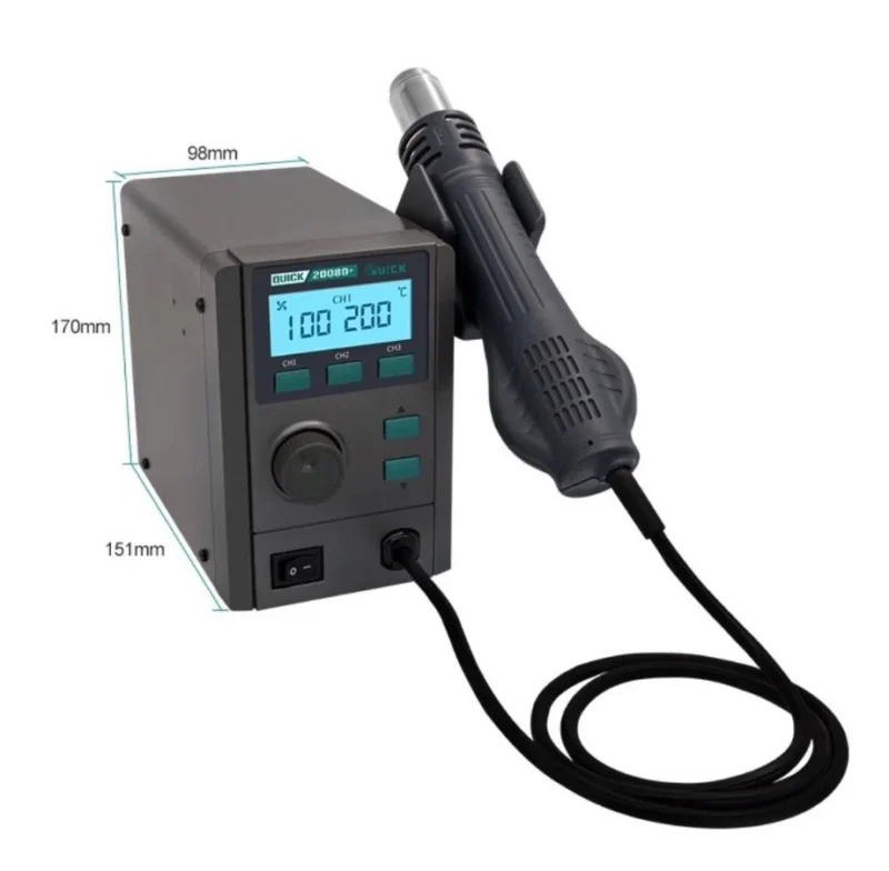 เครื่องเป่าลมร้อน QUICK 2008D+