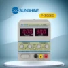 SUNSHINE P-3005D แหล่งจ่ายไฟ DC แบบควบคุม (0-30V, 0-5A)