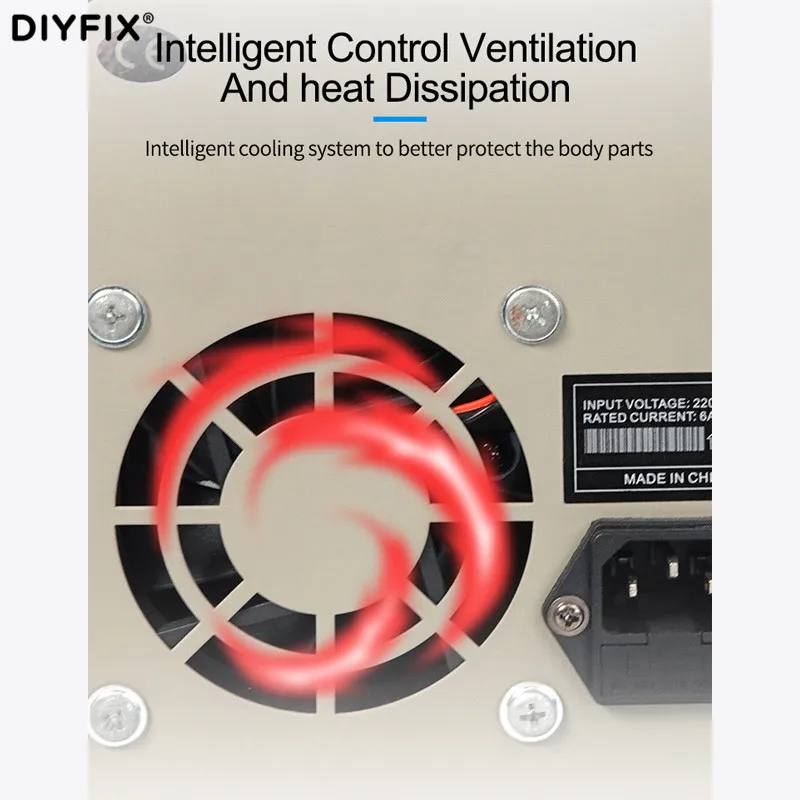 SUNSHINE P-3005D แหล่งจ่ายไฟ DC แบบควบคุม (0-30V, 0-5A)