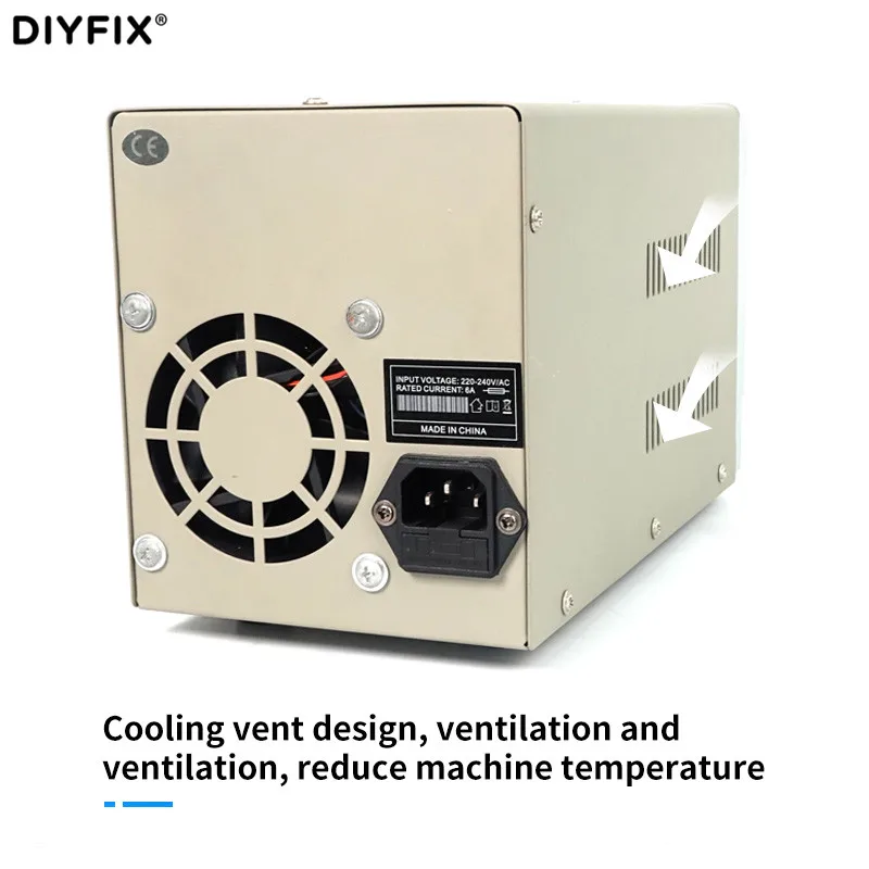SUNSHINE P-3005D แหล่งจ่ายไฟ DC แบบควบคุม (0-30V, 0-5A)