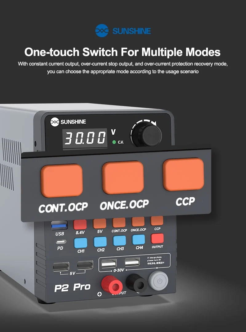 SUNSHINE P2 PRO แหล่งจ่ายไฟ DC