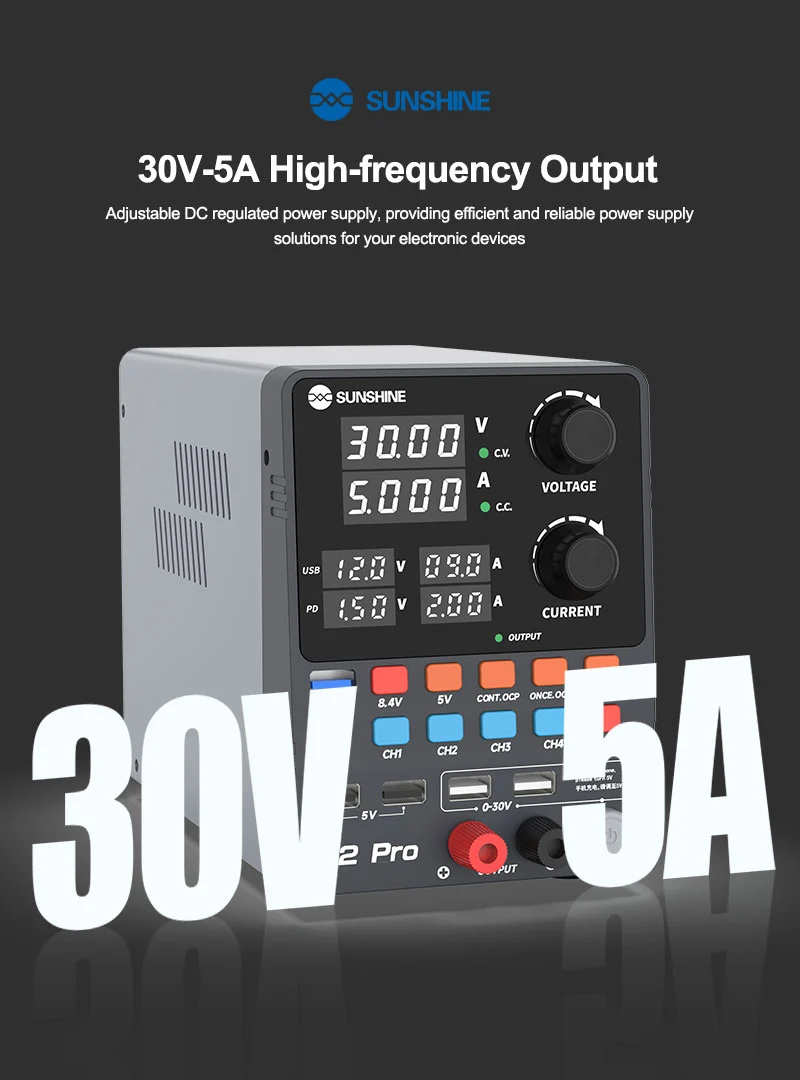 SUNSHINE P2 PRO แหล่งจ่ายไฟ DC