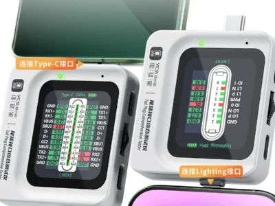 YCS-S-TNS360 (8) YCS-S-TNS360 เครื่องเช็กตูดชาร์จ 3in1 วัดโวลท์ วัตต์ แอมป์ได้